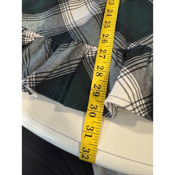 NWT The Children's Place Green Bodice Dress Green/Gray Plaid Skirt XL - Picture 5 of 7